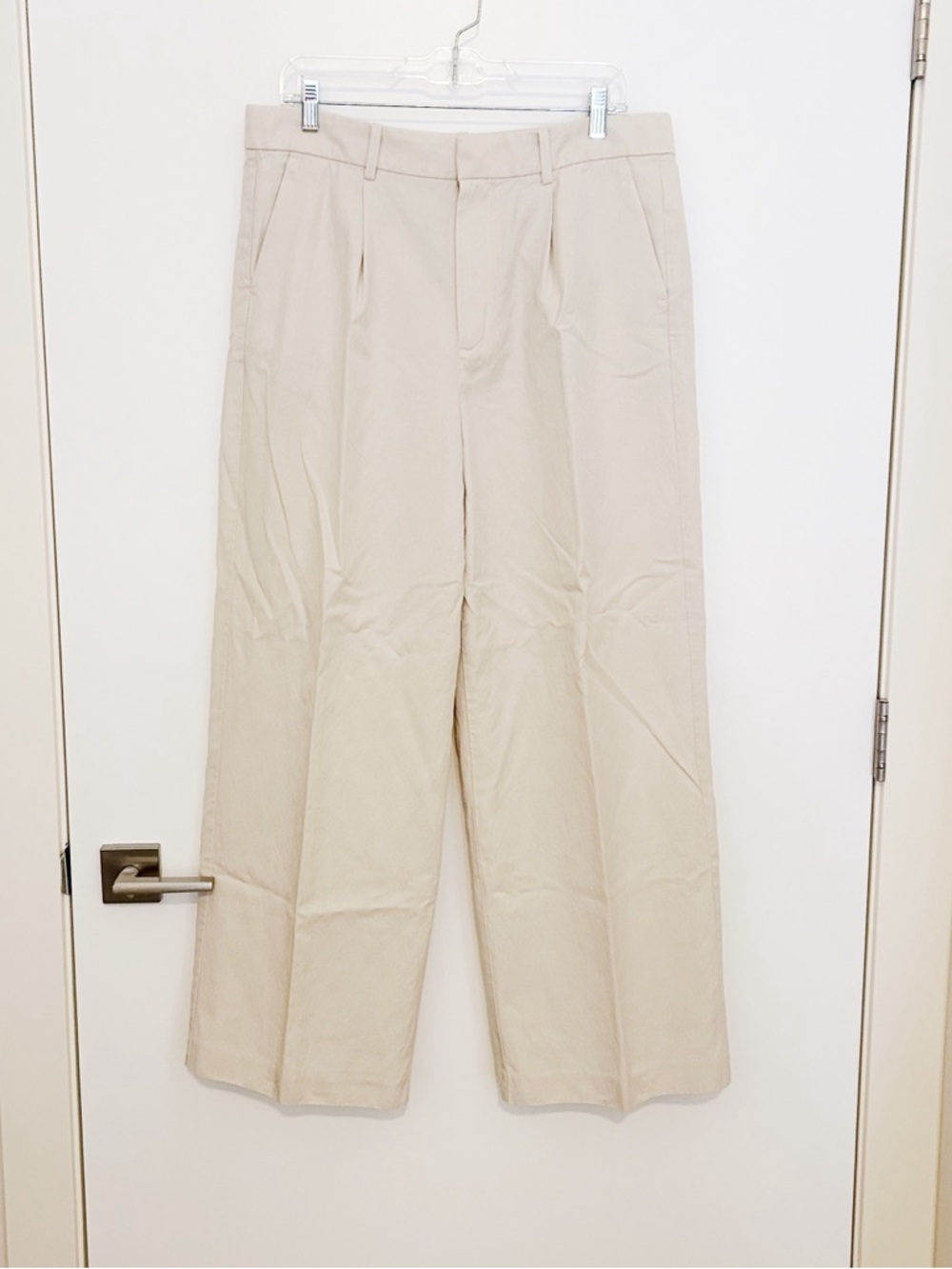 Madewell Slouchy Straight Pleated Pants - Picture 5 of 9
